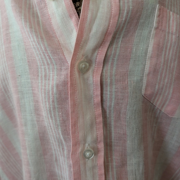 Frank & Eileen l Eileen Striped Linen Long Sleeve Top - Picture 7 of 10
